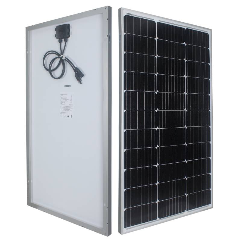 100 Watt 12 Volt Eguzki Panel Monokristalinoa Eguzki Panela Eraginkortasun handiko Modulua RV Itsasontziak Karabana Off Grid